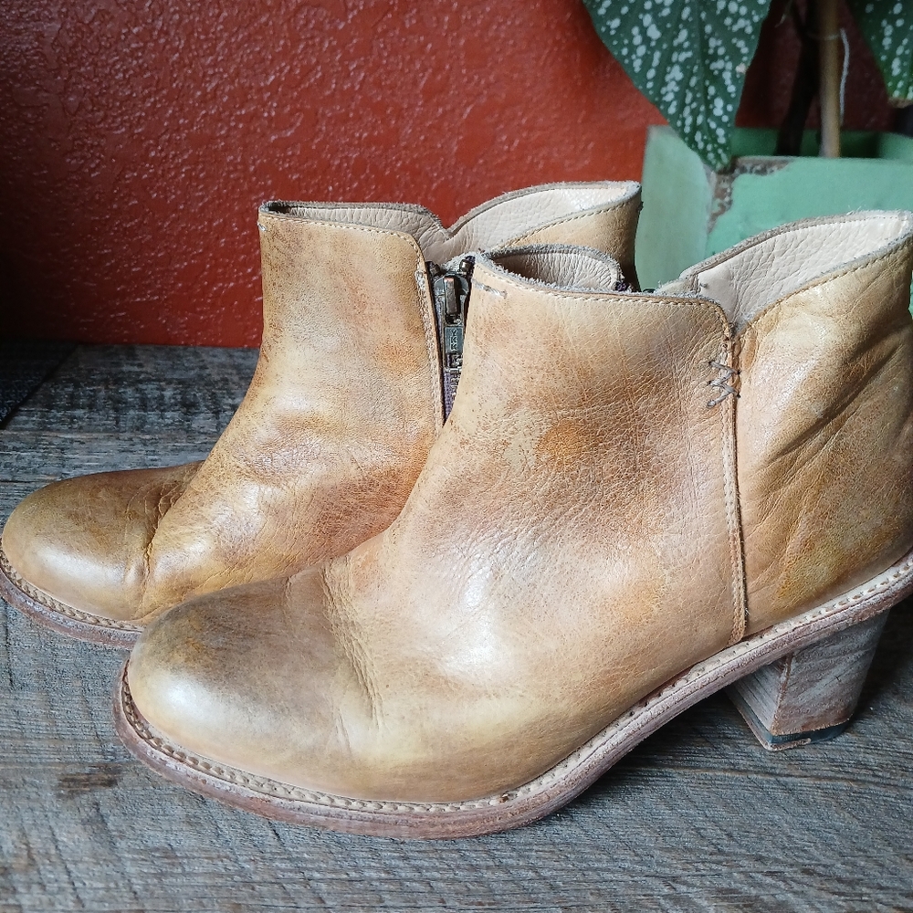 BED|STU Cobbler Series Booties Size 7